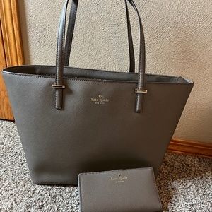 Kate Spade Large Cedar Street Harmony Tote and matching wallet